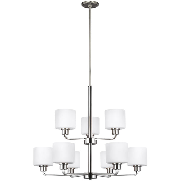 Canfield Outdoor (Damp) Chandelier by Generation Lighting