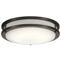 Avon Outdoor (Damp) Flush Mount Ceiling Light by Kichler