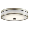 Pira Outdoor (Damp) Flush Mount Ceiling Light by Kichler