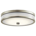 Pira Outdoor (Damp) Flush Mount Ceiling Light by Kichler