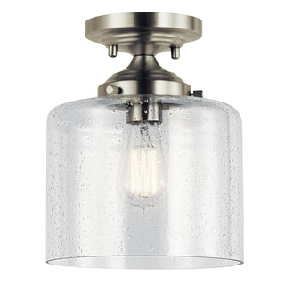 Buy brushed-nickel Winslow Semi Flush Mount Light by Kichler