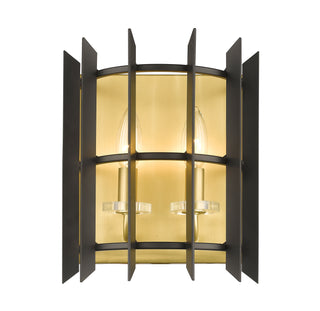 Buy satin-brass Haake Outdoor (Damp) Sconce by Z-Lite