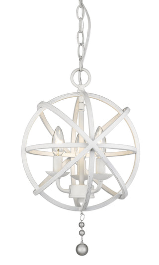 Buy matte-white Tull Chandelier by Z-Lite