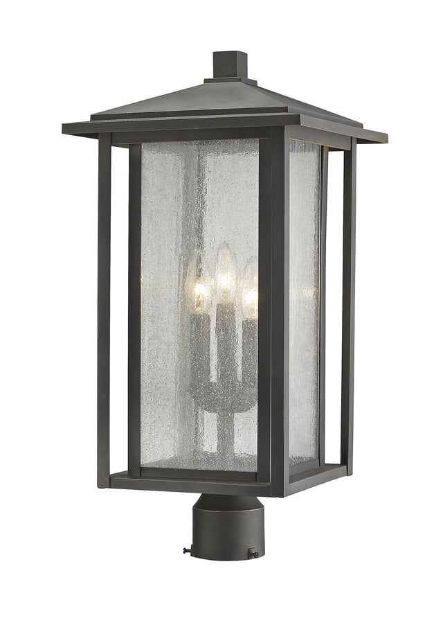 Aspen Outdoor (Wet) Post Lantern by Z-Lite