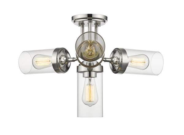 Calliope Outdoor (Damp) Semi-Flush Mount Ceiling Light by Z-Lite