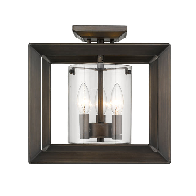 Smyth Semi Flush Mount Light by Golden