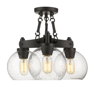 Galveston Semi-Flush Mount Ceiling Light by Golden