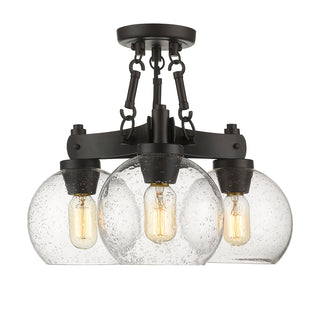 Galveston Semi Flush Mount Light by Golden