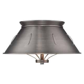 Whitaker Outdoor (Damp) Flush Mount Light by Golden