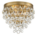 Calypso Outdoor (Damp) Flush Mount Ceiling Light by Crystorama