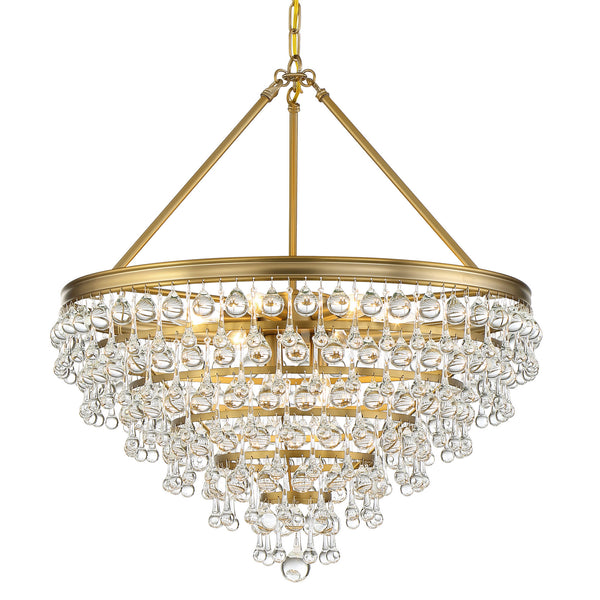 Calypso Outdoor (Damp) Chandelier by Crystorama