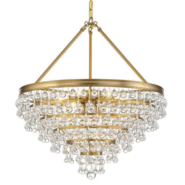 Calypso Outdoor (Damp) Chandelier by Crystorama