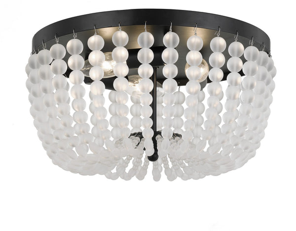 Rylee Outdoor (Damp) Flush Mount Ceiling Light by Crystorama