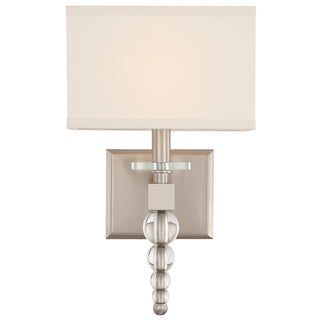 Buy brushed-nickel Clover Sconce by Crystorama