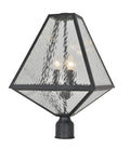 Glacier Outdoor (Wet) Post Lantern by Crystorama