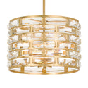 Meridian Outdoor (Damp) Chandelier by Crystorama