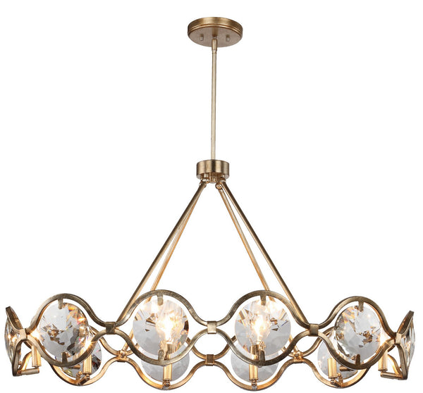 Quincy Outdoor (Damp) Chandelier by Crystorama