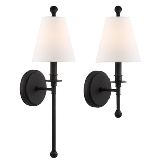 Buy black-forged Riverdale Outdoor (Damp) Sconce by Crystorama