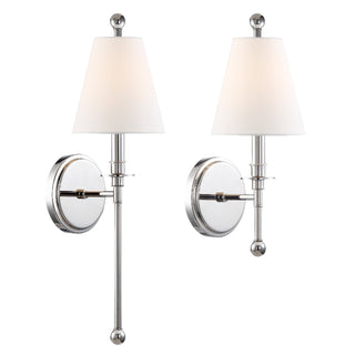 Buy polished-nickel Riverdale Outdoor (Damp) Sconce by Crystorama