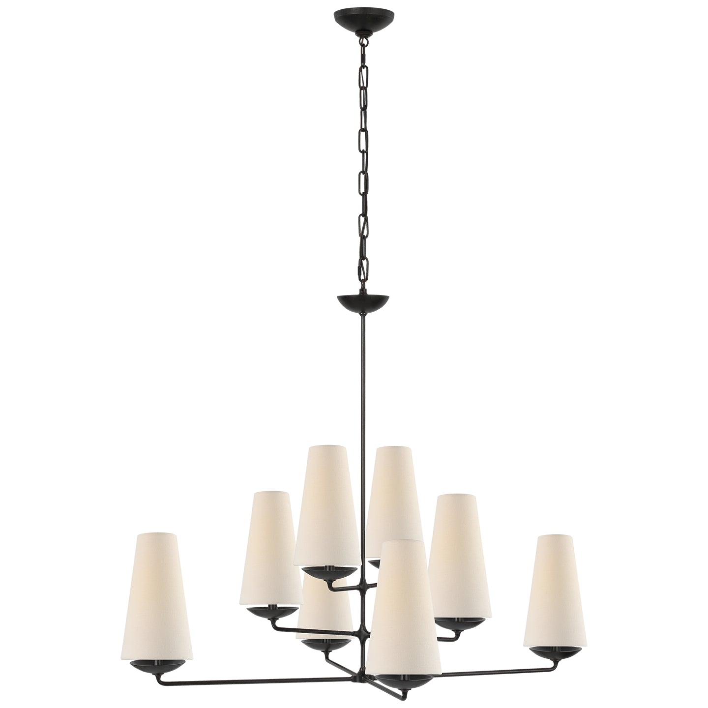 Visual Comfort Fontaine Linear Chandelier - Thumbnail 3