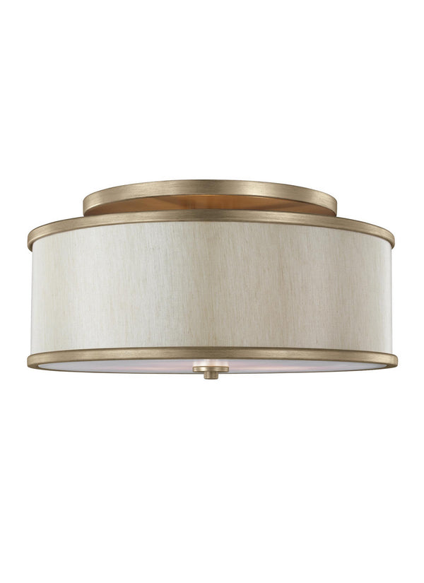 Lennon Outdoor (Damp) Semi-Flush Mount Ceiling Light by Visual Comfort Studio