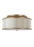 Lennon Outdoor (Damp) Flush Mount Ceiling Light by Visual Comfort Studio