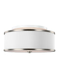 Lennon Outdoor (Damp) Flush Mount Ceiling Light by Visual Comfort Studio