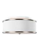 Lennon Outdoor (Damp) Flush Mount Ceiling Light by Visual Comfort Studio