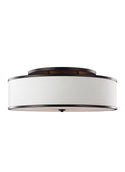 Lennon Outdoor (Damp) Flush Mount Ceiling Light by Visual Comfort Studio