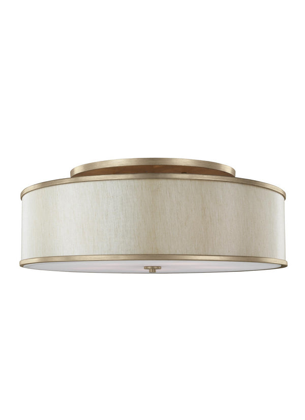 Lennon Outdoor (Damp) Semi-Flush Mount Ceiling Light by Visual Comfort Studio