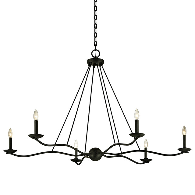 Sawyer Chandelier by Troy Lighting