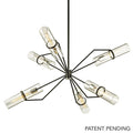 Raef Chandelier by Troy Lighting