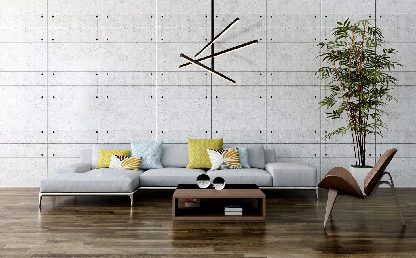 Kuzco Lighting-CH10345-BK|ALT|1