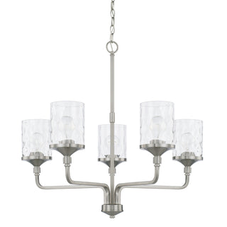 Buy brushed-nickel Colton Chandelier by Capital Lighting