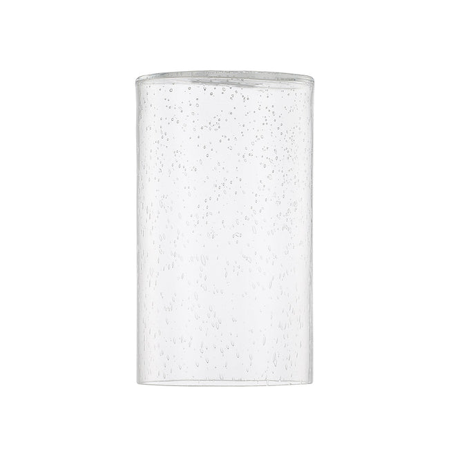 Glass Shade (Final Sale) by Capital Lighting - 4.00"L x 4.00"W x 6.75"H, with Clear Seeded Glass [Capital Lighting-GL435|MAIN]