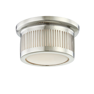 Buy polished-nickel Bangor Outdoor (Damp) Flush Mount Ceiling Light by Hudson Valley