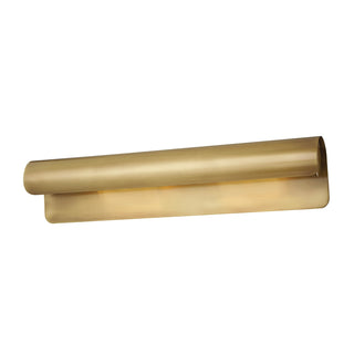 Buy aged-brass-with-aged-brass-glass Accord Outdoor (Damp) Sconce by Hudson Valley