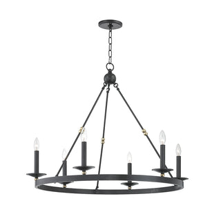 Buy aged-old-bronze Allendale Outdoor (Damp) Chandelier by Hudson Valley