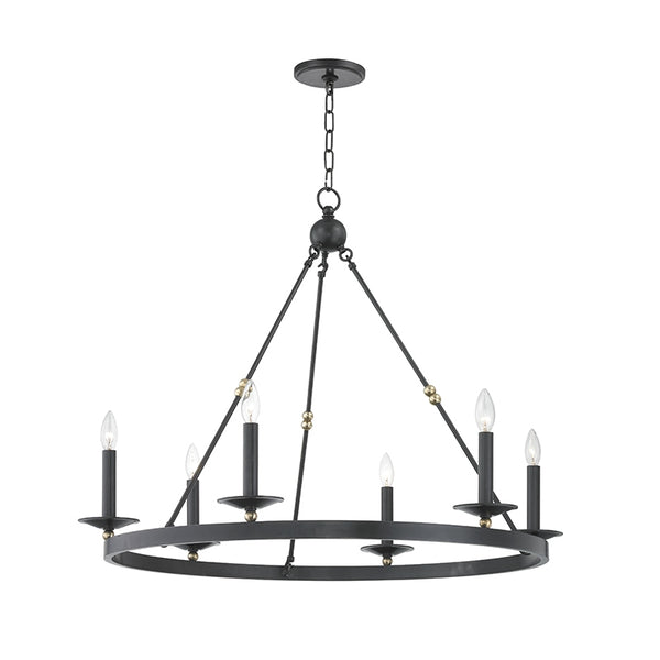 Allendale Outdoor (Damp) Chandelier by Hudson Valley