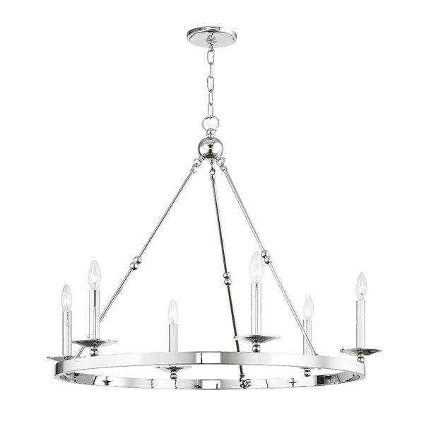 Allendale Outdoor (Damp) Chandelier by Hudson Valley