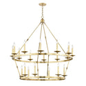 Allendale Outdoor (Damp) Chandelier by Hudson Valley