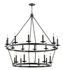 Allendale Outdoor (Damp) Chandelier by Hudson Valley