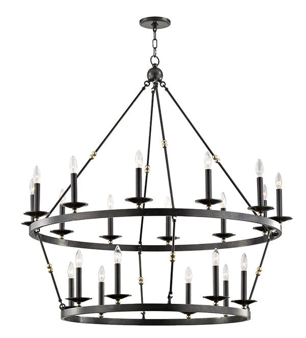 Allendale Outdoor (Damp) Chandelier by Hudson Valley