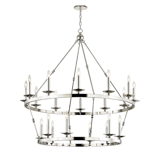 Allendale Outdoor (Damp) Chandelier by Hudson Valley