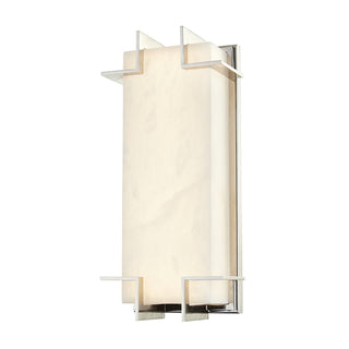 Buy polished-nickel Delmar Outdoor (Damp) Sconce by Hudson Valley