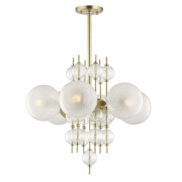 Calypso Outdoor (Damp) Chandelier by Hudson Valley
