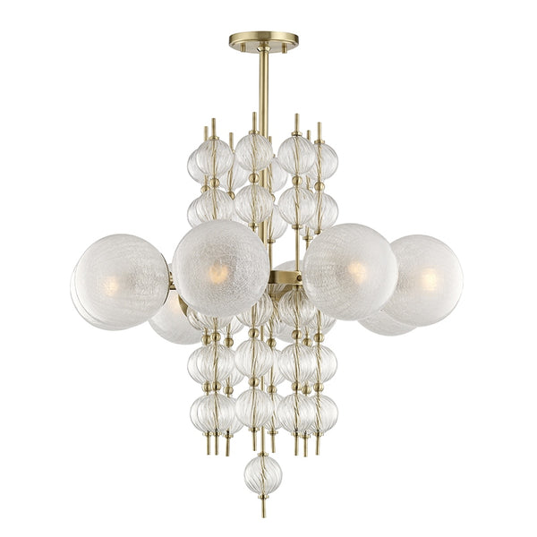 Calypso Outdoor (Damp) Chandelier by Hudson Valley