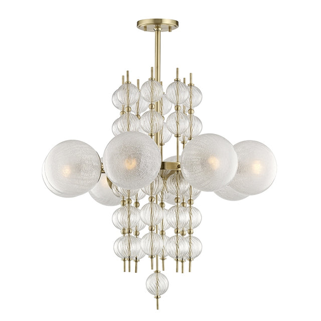 Calypso Outdoor (Damp) Chandelier by Hudson Valley