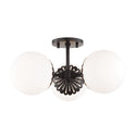 Paige Outdoor (Damp) Semi Flush Mount Light by Mitzi