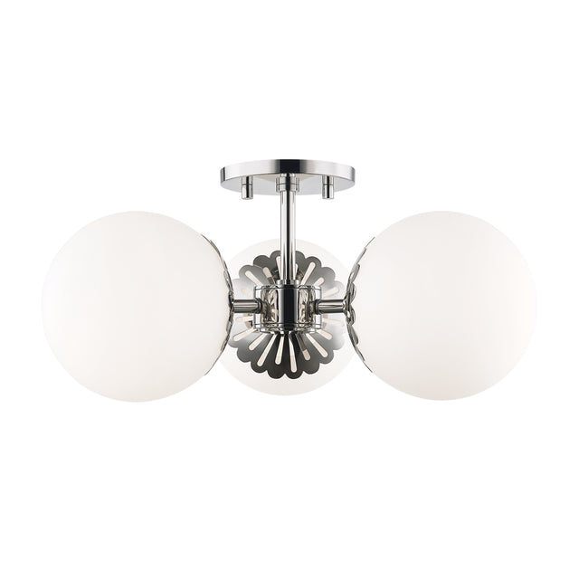 Paige Outdoor (Damp) Semi Flush Mount Light by Mitzi